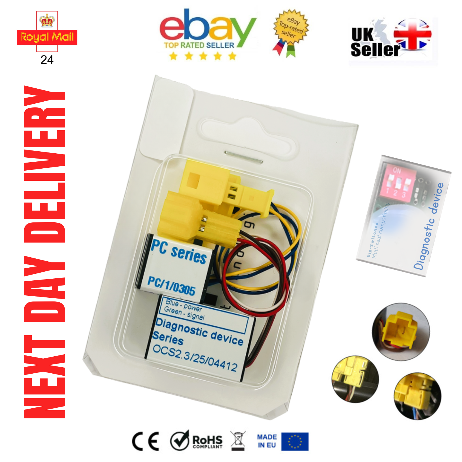 Seat Occupancy Mat Diagnostic Emulator for Mercedes ML W164 R Class W251 - Mat-Emulators