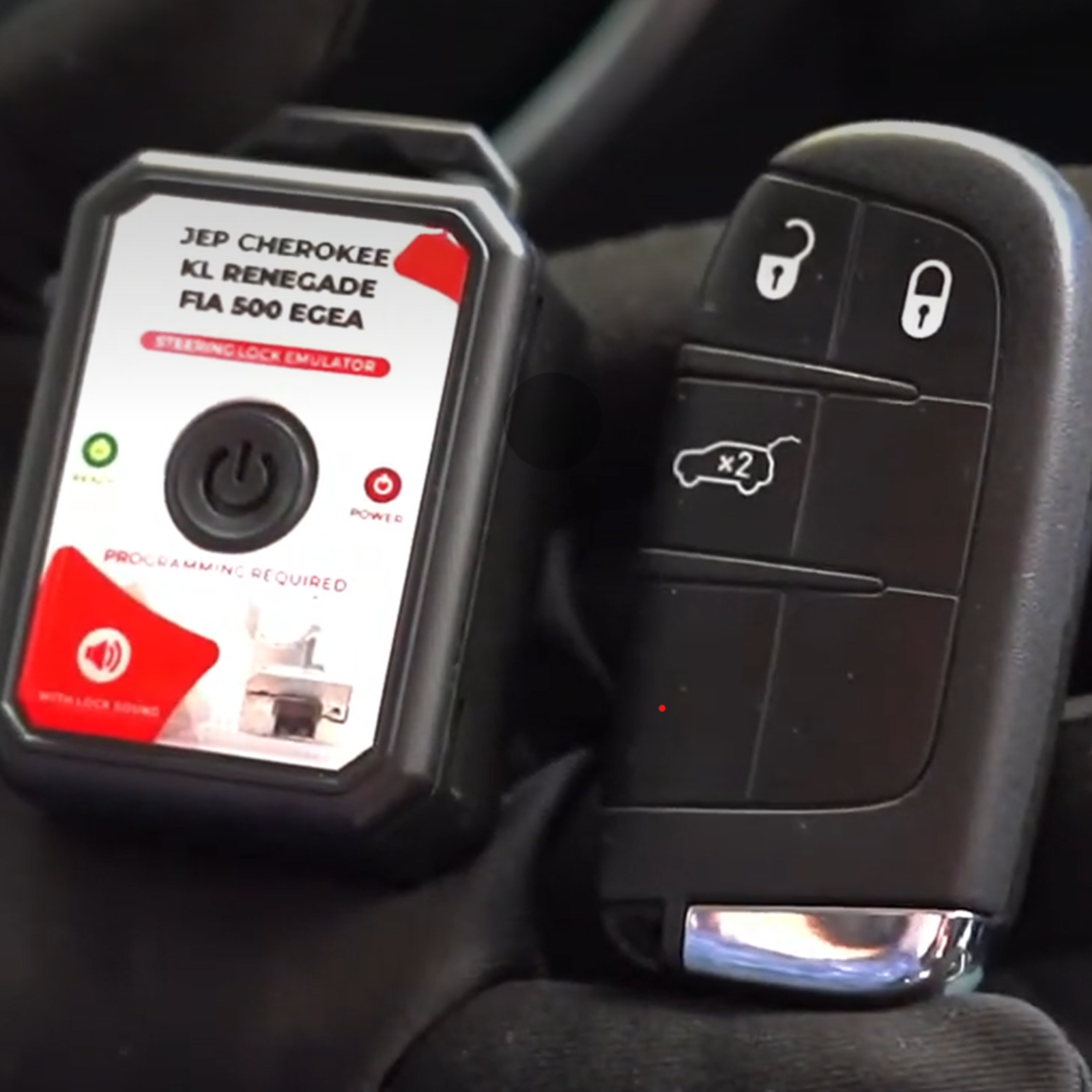 For Jeep Cherokee KL Renegade Fiat 500 Tipo ESL ELV Steering Lock Emulator - Mat-Emulators