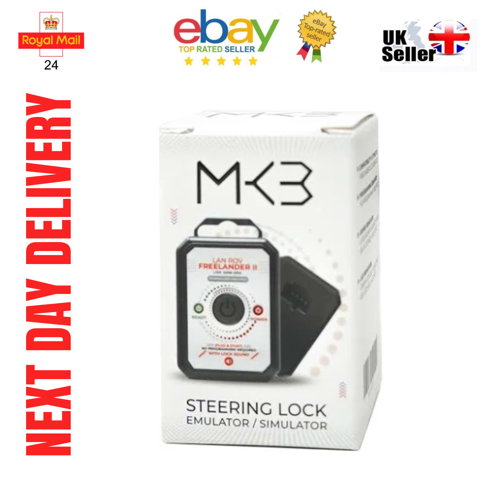 For Land Rover Freelander 2 L359 2006 2014 ESL ELC SCL Steering Lock Emulator - Mat-Emulators