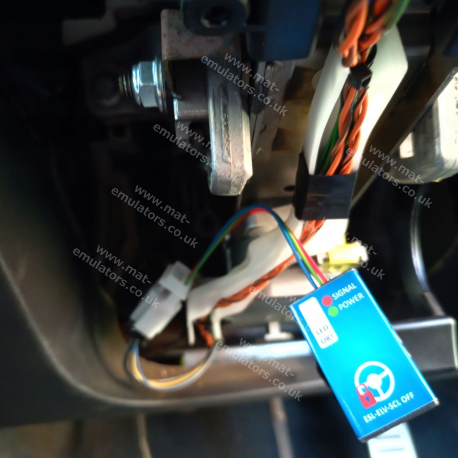 For Volvo S60 V60 2010–2018 ESL ELV Steering Lock Emulator P31202262 P31423545 - Mat-Emulators