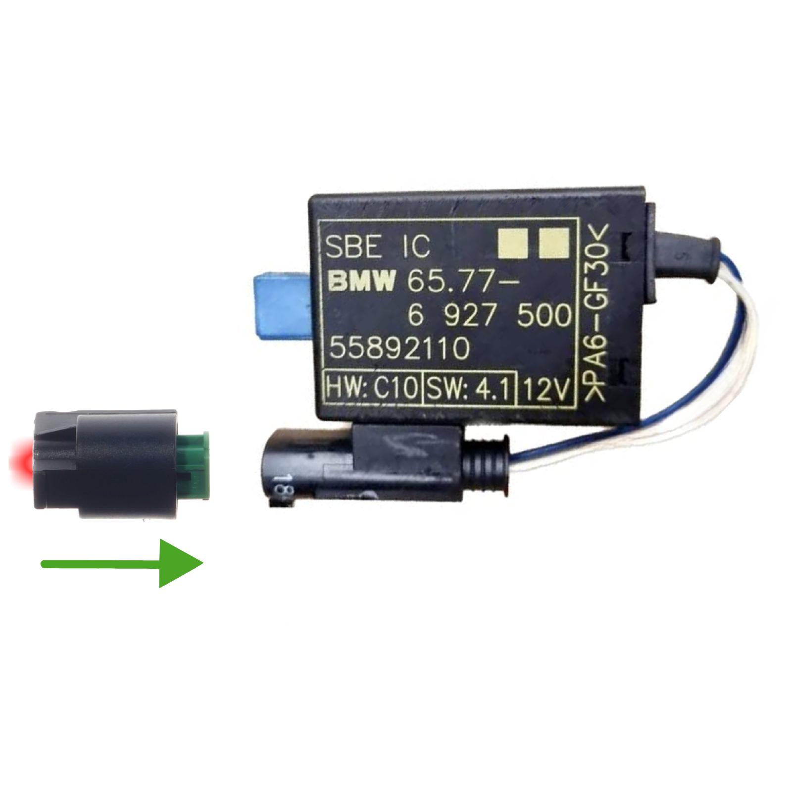 Passenger seat occupancy sensor mat emulator for BMW E32 E36 E46 M3 M5 E39 - Mat-Emulators