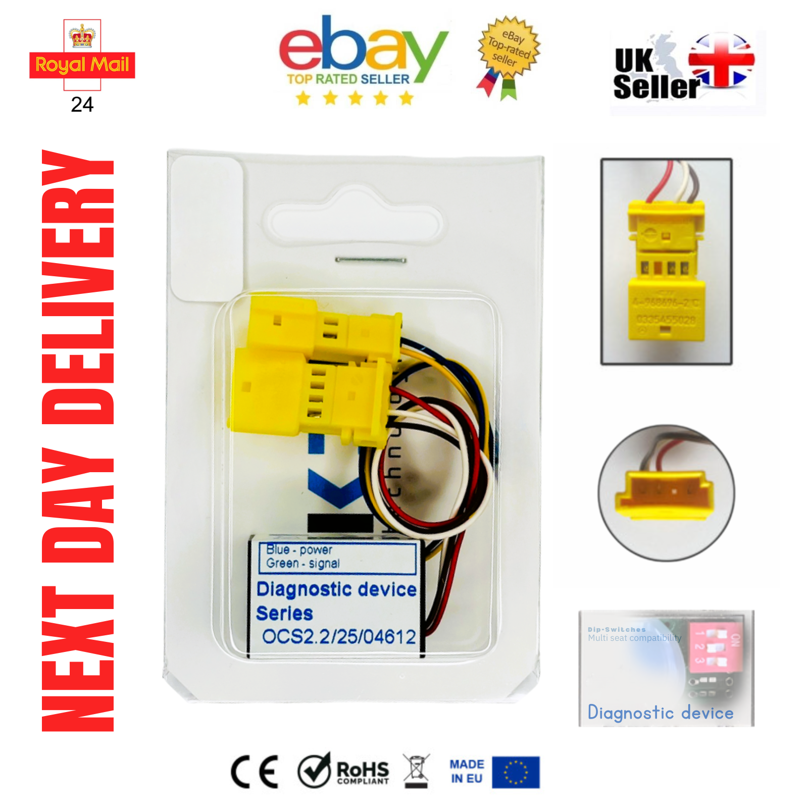 For Mercedes A W169 B W245 Passenger Seat Mat Occupancy Sensor Emulator - Mat-Emulators