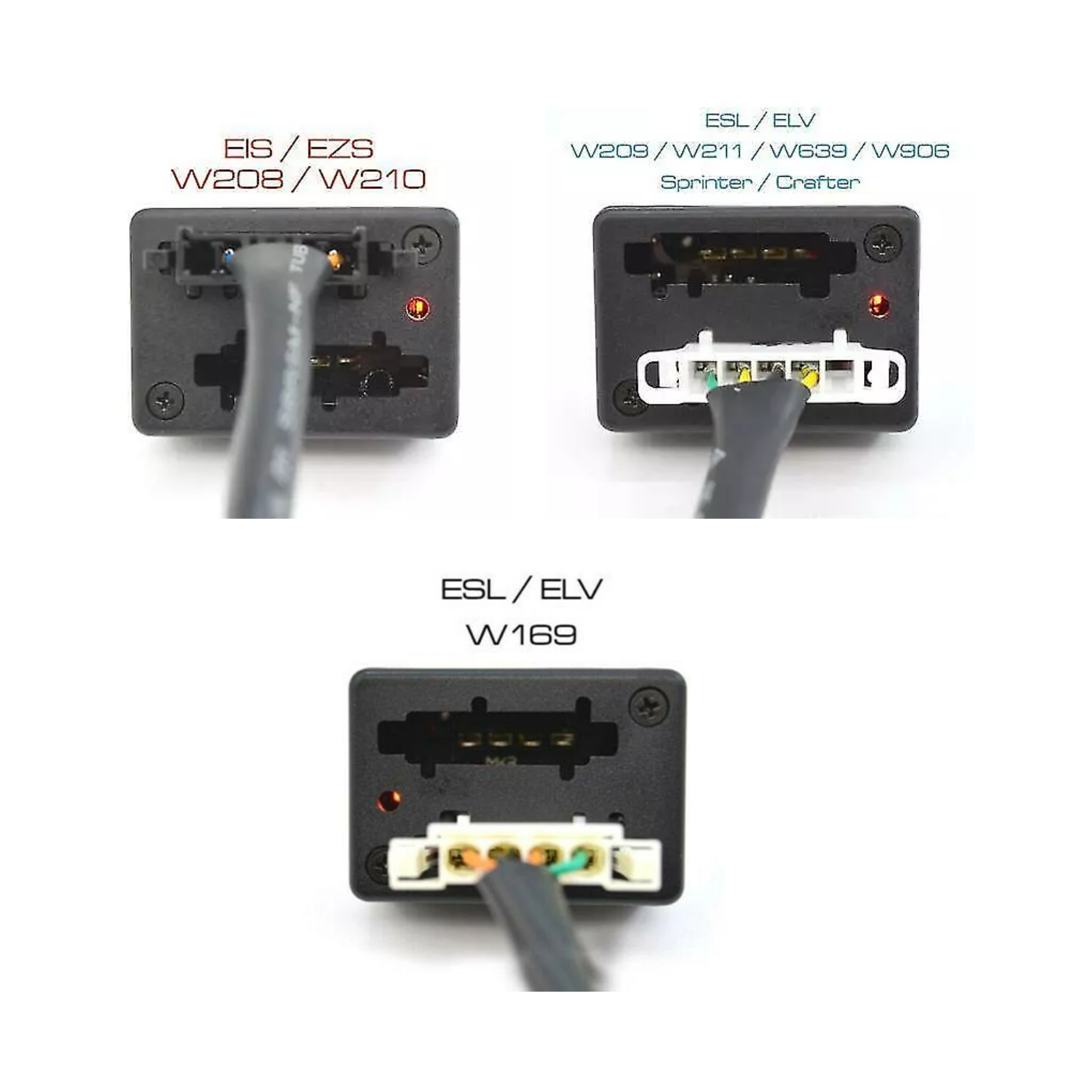 For Mercedes ESL ELV Steering Lock Emulator FBS3 W906 W639 W203 W211 W169 W164 - Mat-Emulators