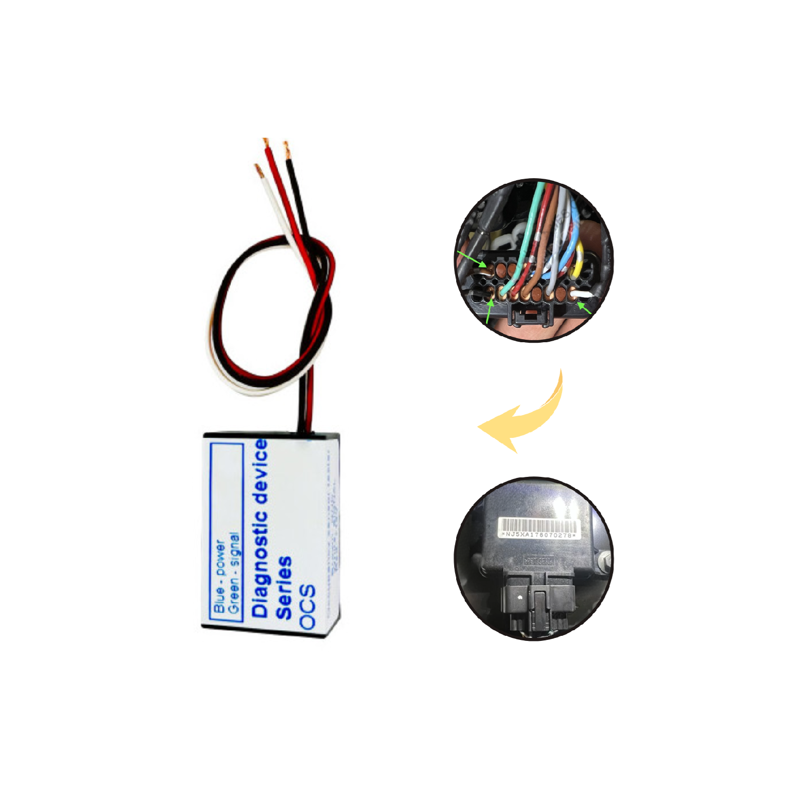 For Mercedes X Class W470 W471 Seat Occupancy Mat Emulator WSS Diagnostic Device - Mat-Emulators