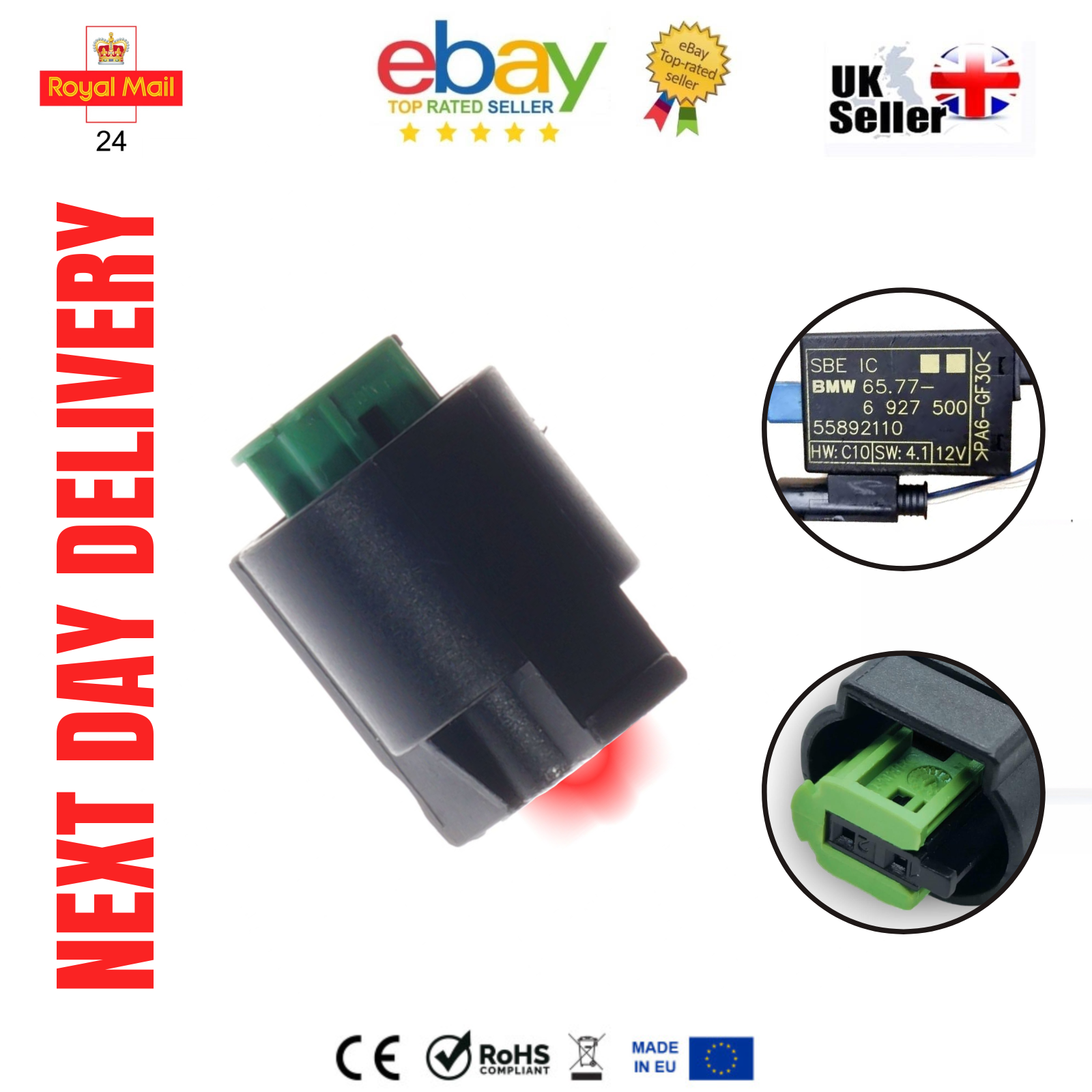 For BMW E36 46 M3 E34 E32 E38 E53 E85 Seat Occupancy Mat Sensor Emulator - Mat-Emulators