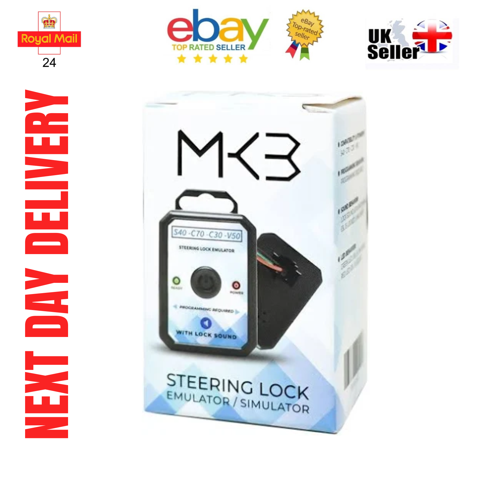 Volvo C70 II 2006–2013 ESL ELV Steering Lock Diagnostic Emulator - Mat-Emulators