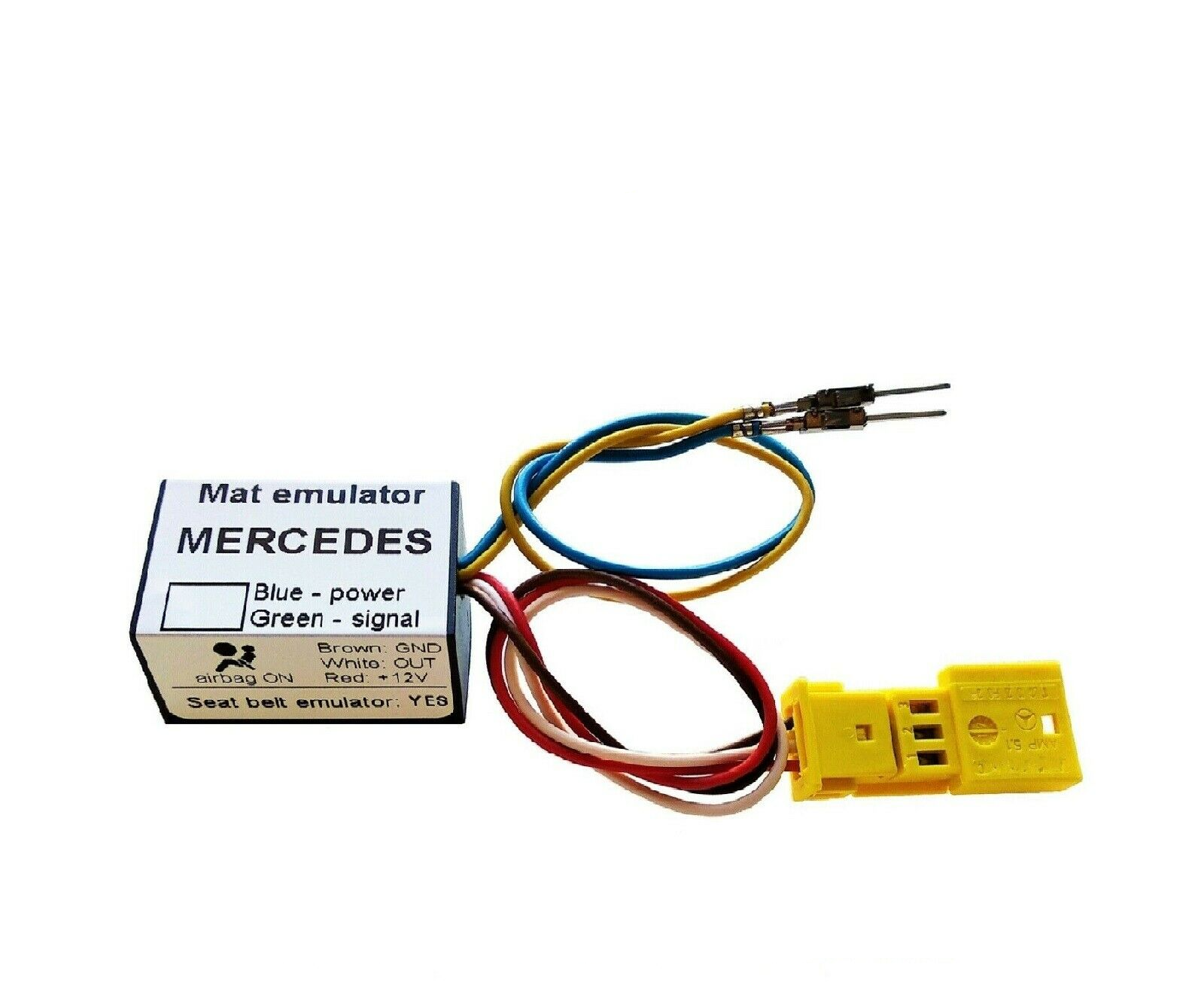 For Mercedes Viano Vito W639 Bypass Seat Occupancy Sensor Mat Emulator - Mat-Emulators