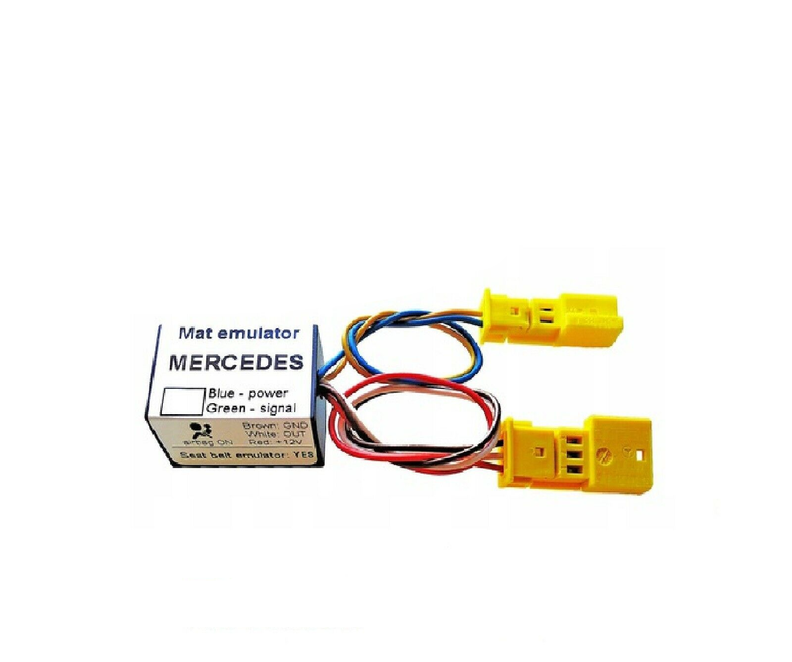 For MERCEDES CLK W209 2002-2005 Airbag Emulator Passanger Occupancy Seat Sensor - Mat-Emulators