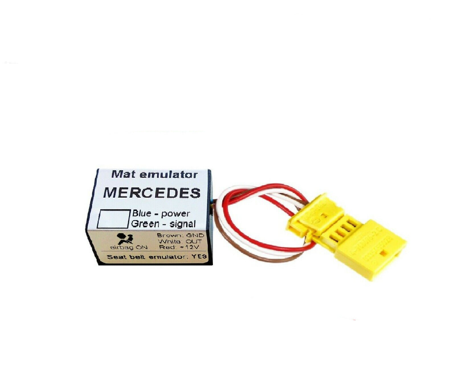 For MERCEDES E W210 2000-2003 Airbag Emulator-Passanger Occupancy Seat Sensor - Mat-Emulators