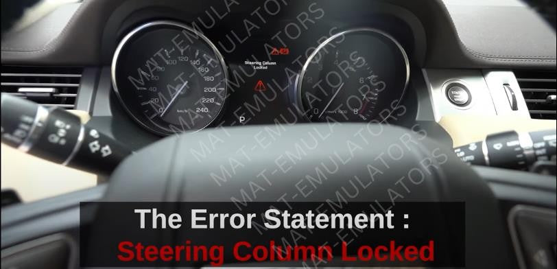 For Discovery 4 LR4 2010–2016 Steering Lock Emulator LR025966 LR028048 LR056315 - Mat-Emulators