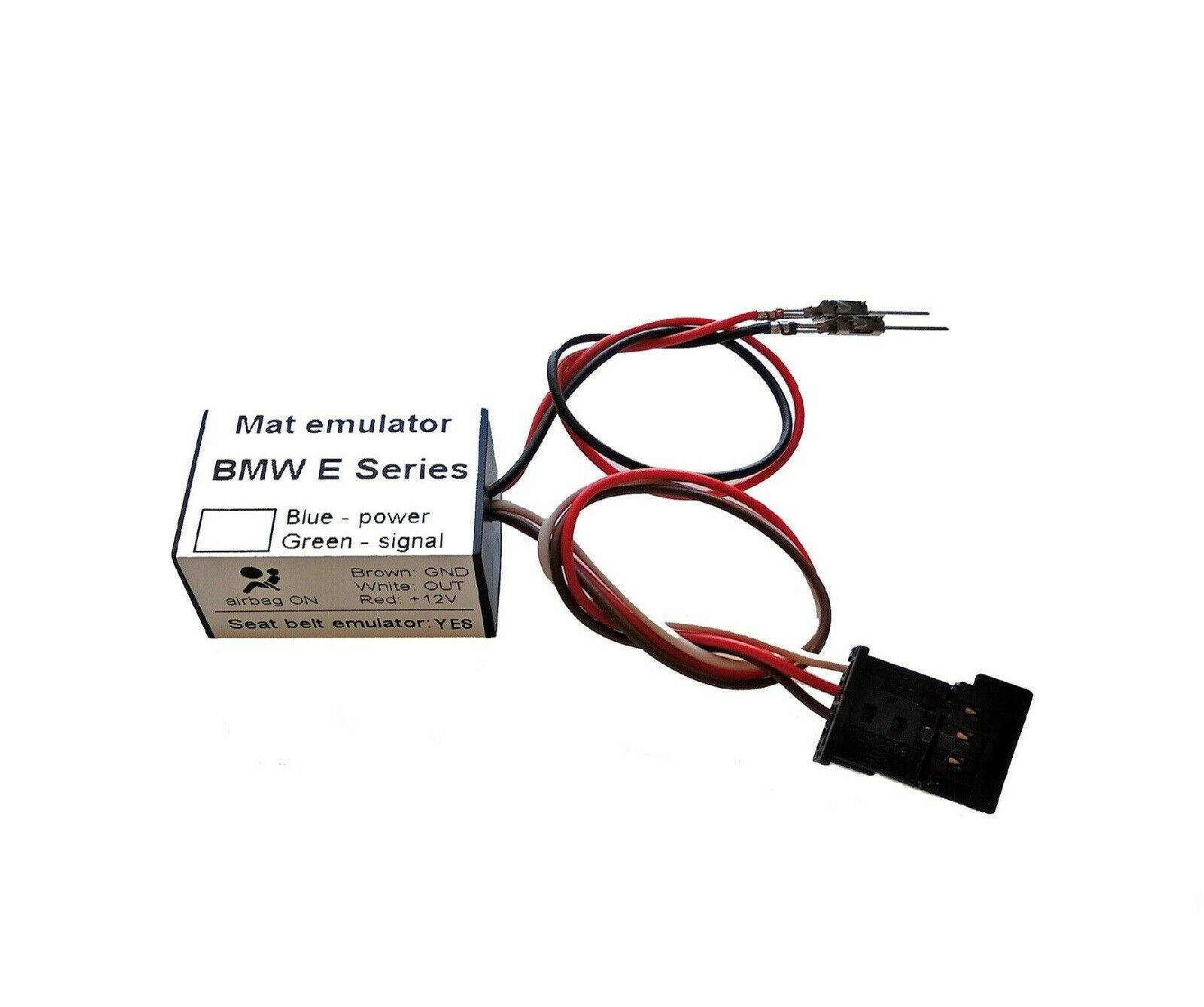 For BMW EU 3 Series E90 E91 E92 E93 Seat Occupancy Mat Sensor Emulator Bypass - Mat-Emulators